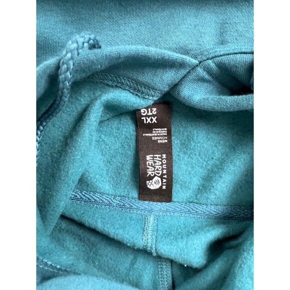 Mountain Hardwear Mens XXL Logo Pullover Hoodie Blue NWT - Picture 7 of 8